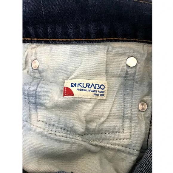 J.Crew Womens Size 34 770 Straight Dark Jean(FLAWS)CROTCH,POCKET - Picture 6 of 14